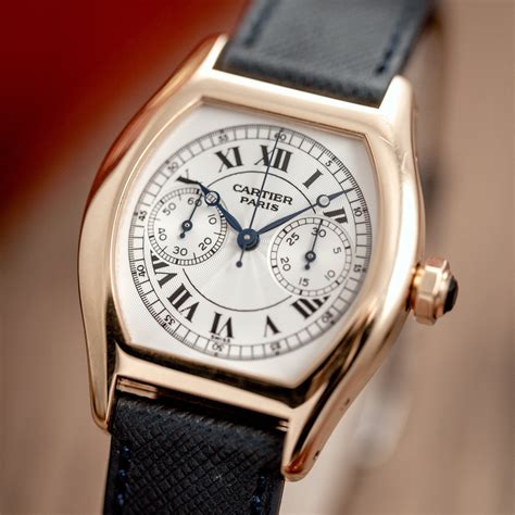 cartier tortue monopoussoir price|cartier tortue monopoussoir chronograph.